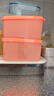 特百惠（Tupperware）冷藏400ml*2保鲜盒蔬菜水果收纳盒食品级冰箱储物盒密封不串味 实拍图