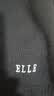 ELLE【100%绵羊毛】格雷系圆领毛针织衫女2026春装新款新年气质毛衣 黑色（升级版） XL 实拍图
