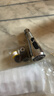 HEWE 厨房水龙头延伸器防溅水神器家用洗菜盆万向旋转万能转接头 银色（不锈钢接口-三档调节） 实拍图