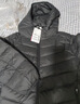 坦博尔羽绒服春款保暖通勤百搭男款轻薄连帽外套TF246209肌理雪山170 实拍图