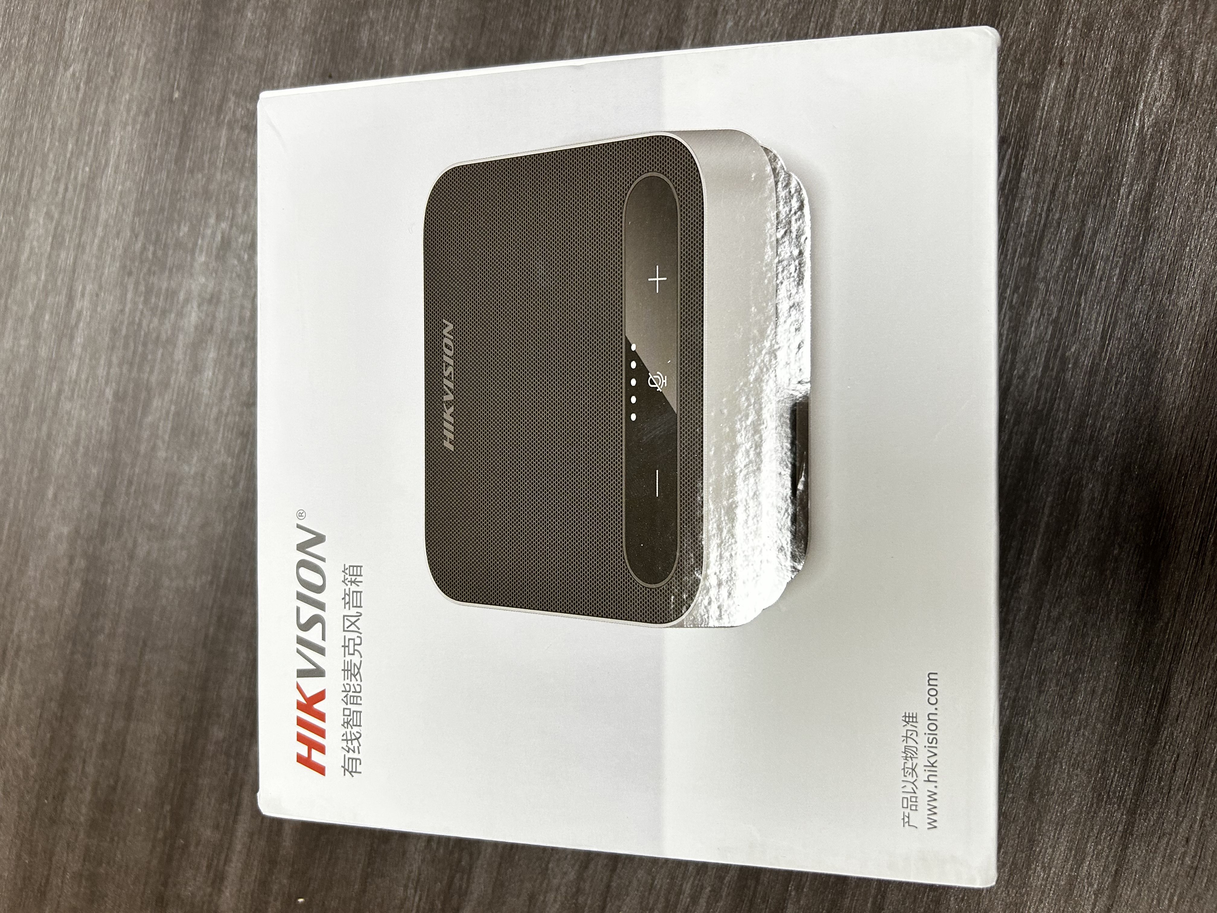 海康威视（HIKVISION）全向麦克风 360°收音 3米拾音半径 视频会议麦克风 USB即插即用免驱动 会议室专用300U(Pro) 实拍图
