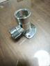 一靓水龙头固定座全铜4分挂墙壁器接头免打孔墙上支架底座明装墙座 A款:水龙头明装固定底座 实拍图