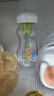 布朗博士玻璃奶瓶 0-3月新生婴儿防胀气防呛 宽口径奶瓶270ml 双兔 实拍图