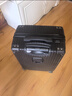 梵地亚行李箱多功能箱包拉杆箱学生大容量旅行密码箱皮箱杯架黑色24英寸 实拍图