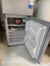 奥克斯小冰箱家用小型迷你冷藏冷冻两用出租房宿舍用节能省电寝室办公室电冰箱 【净化去味】156银色【高效保鲜 铜管速冷】42L 实拍图