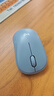 罗技（Logitech）M221 轻音鼠标 无线鼠标 办公鼠标 对称鼠标 带无线微型接收器 雾霭蓝 实拍图