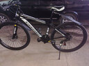 金武端自行车成人山地车公路赛车单车骑行变速超轻越野中学生初中青少年 顶配升级版-辐条轮-黑白色 26寸24速 实拍图