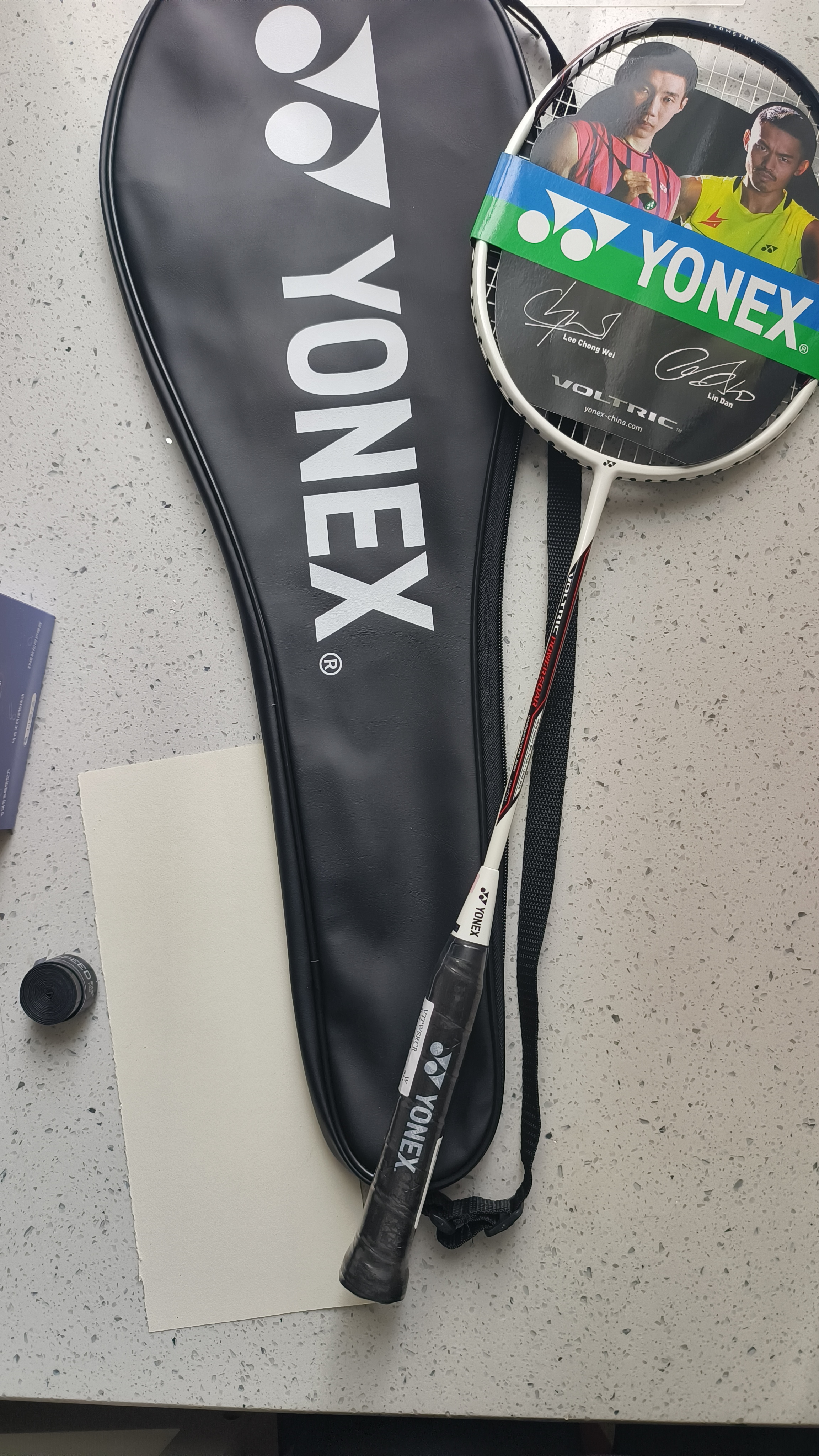 尤尼克斯（YONEX）羽毛球拍天斧疾光弓箭专业级全碳素超轻耐打碳纤维男女单拍对拍yy 【林丹威力系列】VTPower 白色 5U可拉30磅 高磅进攻型 实拍图