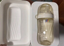 bebebus钻光奶瓶3-6个月300ml新生儿宝宝ppsu偏心仿母乳防胀气防呛奶瓶 实拍图