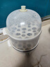 小熊（Bear）煮蛋器蒸蛋器单双层家用高温断电迷你早餐鸡蛋羹蒸鸡蛋器蒸蛋机炖蛋器便携式电蒸锅煮鸡蛋神器 双层 ZDQ-B14Q1【无蒸碗】 实拍图