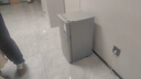奥克斯小冰箱家用小型迷你冷藏冷冻两用出租房宿舍用节能省电寝室办公室电冰箱 【净化去味】126银色【高效保鲜 铜管速冷】22L 实拍图