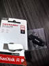 闪迪（SanDisk）128GB USB3.2 U盘 CZ550黑色 读速100MB/s 安全加密 数据恢复 学习办公电脑车载 高速大容量优盘 实拍图