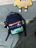 阳光8点小学生儿童减负减压护脊可爱双肩背包 宝蓝大号(4-6年级) 实拍图
