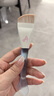 尔木萄（AMORTALS）鱼尾薄弧粉底刷化妆刷面膜刷遮瑕刷粉底刷子化妆工具泥膜刷1支 实拍图