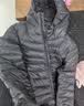 坦博尔羽绒服春款保暖通勤百搭男款轻薄连帽外套TF246209肌理雪山170 实拍图