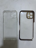 品胜 适用苹果12Pro玻璃手机壳 iPhone12Pro手机壳 全包透明防摔超薄玻璃手机保护壳 实拍图