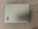 西部数据（WD）移动硬盘4TB type-c Ultra系列 2.5英寸 银 机械硬盘 笔记本电脑外接加密兼容Mac 大容量家庭存储 实拍图