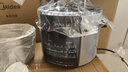 美的（Midea）电压力锅5L家用智能0涂层钢胆大屏操控智能开盖煮双胆电饭煲高压锅适用4-6人MY-E5915G京东 实拍图