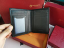 金利来（Goldlion）真皮男士钱包短款钱夹竖款头层牛皮超薄简约商务2026新款软皮夹男 黑色【官方授权-假一罚十】 实拍图