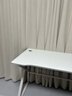 网途电脑桌电竞游戏桌台式家用办公桌学生书桌学习写字桌简约长条桌子 加粗加固|稳如泰山|白碳纤纹理120*60CM 实拍图