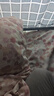 红蜻蜓老粗布被套单人150x200被罩床单三件套夏季夏天棉麻亚麻四件套 暖花甜梦 【原棉老粗布】 【被套+床单+枕套】 150cm*200cm 实拍图