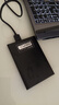 黑甲虫 (KINGIDISK) 500G USB3.0 移动硬盘 SLIM系列 2.5英寸 子夜黑 9.5mm金属纤薄 抗震抗压 SLIM500 实拍图