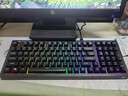 惠普K300机械手感有线键盘 轻音耐磨办公游戏键盘台式电脑笔记本通用高颜值 黑色 98配列 实拍图