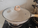 炊大皇炒锅不粘锅易洁轻量麦饭石色平底炒菜锅32cm电磁炉通用GJ32CGB 实拍图