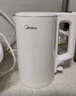 美的（Midea）电热水壶家用烧水壶泡茶0涂层食品级304不锈钢自动断电双层防烫全钢无缝1.5L大容量 MK-HJ1566 实拍图