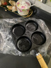 【大牌同款】章丘四孔铸铁煎蛋锅无涂层不易粘多功能早餐煎蛋锅 【豪华款】加深加大20cm 铸铁四孔煎锅 实拍图