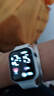 其他品牌高颜值LED手表时尚方形学生科技感超强夜光数字个性运动 白色 实拍图