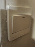 公牛（BULL）墙壁开关G07系列一开单控开关G07K111C象牙白暗装 实拍图