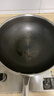 炊大皇炒锅304不锈钢有钛炒菜锅煎锅平底不粘炒锅32cm 可立可视盖不挑灶 实拍图