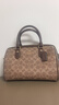 蔻驰（COACH）【品牌直供】女士ROWAN中号手提单肩波士顿包CV961礼物 实拍图