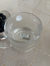 乐美雅 钢化玻璃杯泡茶杯牛奶杯微波炉水杯家用带把耐热茶杯早餐麦片杯 诺卡+透明玻璃盖380ml1只 实拍图