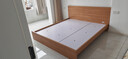 全友家居 北欧原木风板式床1.8米x2米主卧室简约现代家用木板双人大床 实拍图