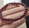 石玥珠宝精品6-7mm石榴石手链本命年转运珠天然手串男女士款 水晶玛瑙 实拍图