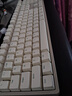 ikbc C108机械键盘有线机械键盘108键 游戏键盘办公打字手感好电脑键盘樱桃键盘新年礼物 咖色青轴有线 实拍图