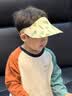 偶森儿童防晒帽2026年新款一体无痕空顶男童户外遮太阳帽大檐防紫外线 实拍图
