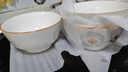 陶瓷碗家用喜庆乔迁新居碗碟餐具套装岁月静好饭碗 岁月静好3碗 实拍图