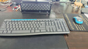 罗技（Logitech）MK275 键鼠套装 无线键鼠套装 办公键鼠套装 全尺寸 商务键鼠套装 带无线2.4G接收器 黑蓝色 实拍图