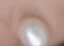周六福（ZLF）  S925银淡水珍珠耳钉女法式简约优雅耳饰生日礼物 珍珠耳钉8.5-9mm 实拍图