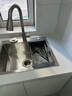 松鲸洗菜盆厨房水槽大单槽台下盆不锈钢洗菜盆洗碗槽手工一体盆洗菜池 C套餐-配冷热抽拉龙头+皂液器 尺寸-68*45cm（80%客户选择）） 实拍图