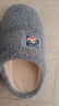 大嘴猴（paul frank）棉拖鞋男情侣时尚简约厚底家居保暖冬季拖鞋PF6661 实拍图
