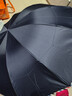 天堂 加大雨伞三折 晴雨两用商务伞经典格纹10骨大雨伞男女 藏青 实拍图