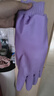 靓涤家务手套1双33cm紫色加绒洗碗厨房加厚橡胶皮洗衣清洁防水刷锅碗 实拍图