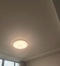 欧普照明（OPPLE）全光谱护眼吸顶灯卧室灯智能LED照明灯具简约现代快装圆形 实拍图