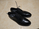 百丽男鞋通勤商务正装鞋春夏职场婚鞋真皮鞋牛皮A2247 黑色-三接头 39 实拍图