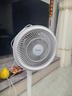 美的（Midea）【暴风循环】空气循环扇大风量摇头电风扇家用台式落地扇轻音卧室节能小风扇柔风轻羽扇 FGA24TQ 实拍图
