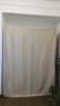 水星家纺窗帘遮光遮阳客厅卧室5A级抗菌挂钩款窗帘150宽*200高cm1片奶油色 实拍图
